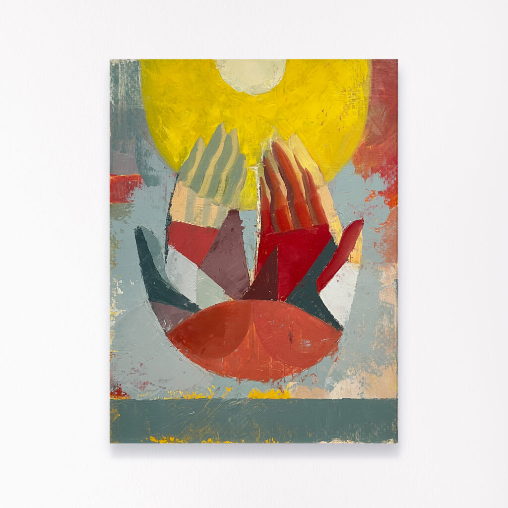 Oil painting entitled Cup by Jody Ghani Nordby