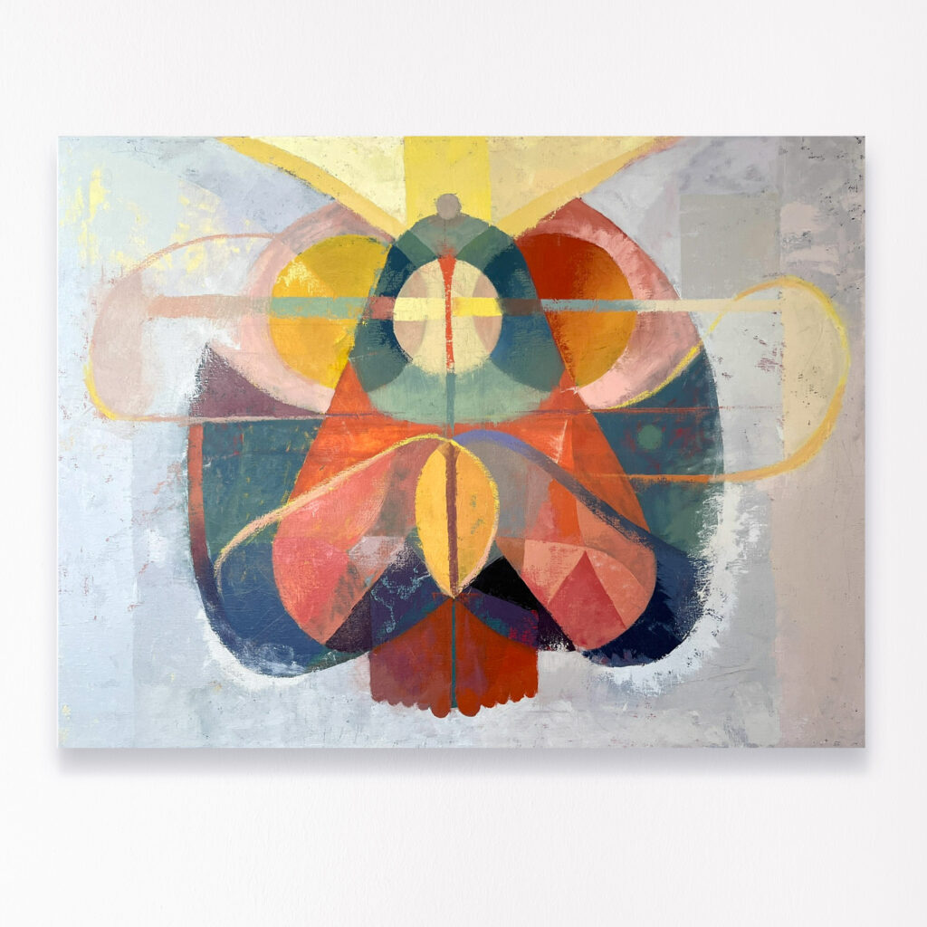 Oil painting entitled Family by Jody Ghani Nordby