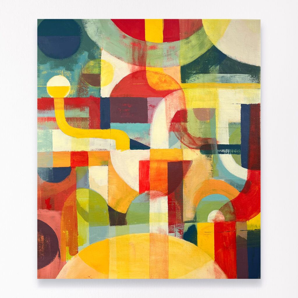 Oil painting entitled Allow by Jody Ghani Nordby