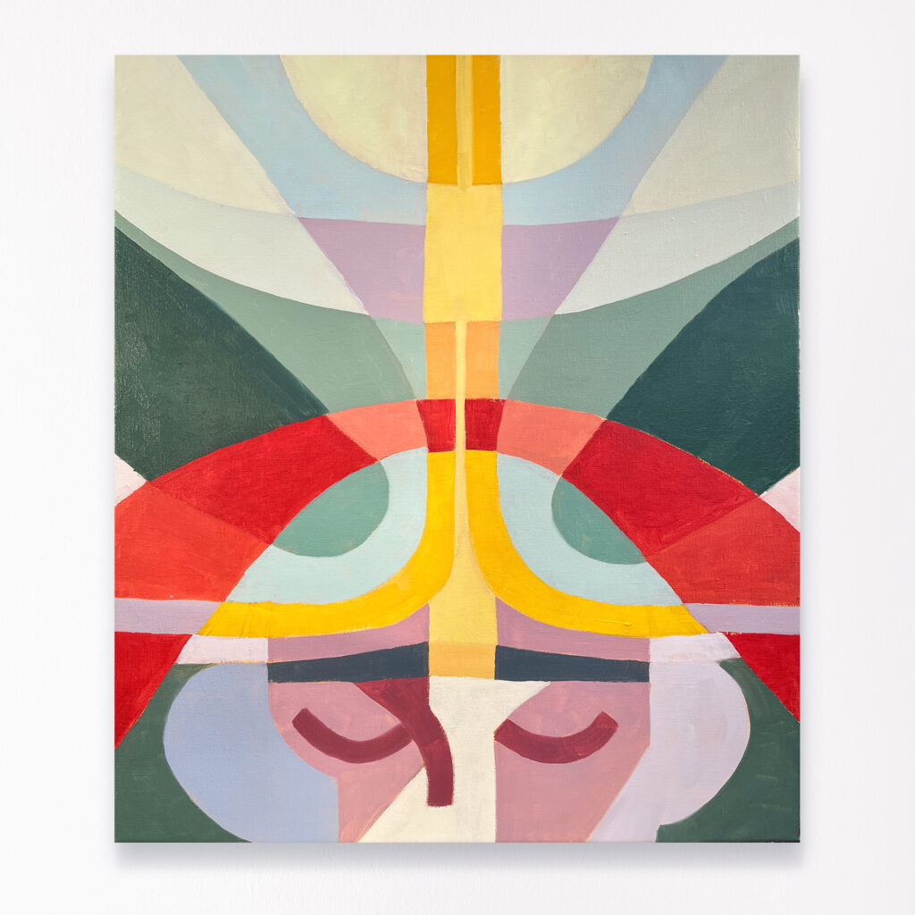 Oil painting entitled Into by Jody Ghani Nordby