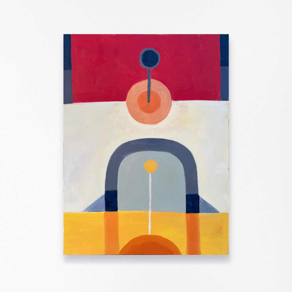 Oil painting entitled Looking by Jody Ghani Nordby