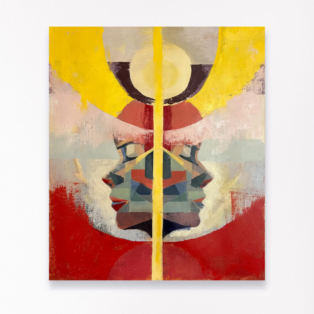 Oil painting entitled Together by Jody Ghani Nordby