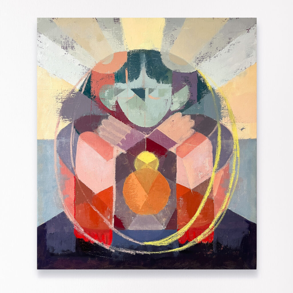 Oil painting entitled Slow Down II by Jody Ghani Nordby