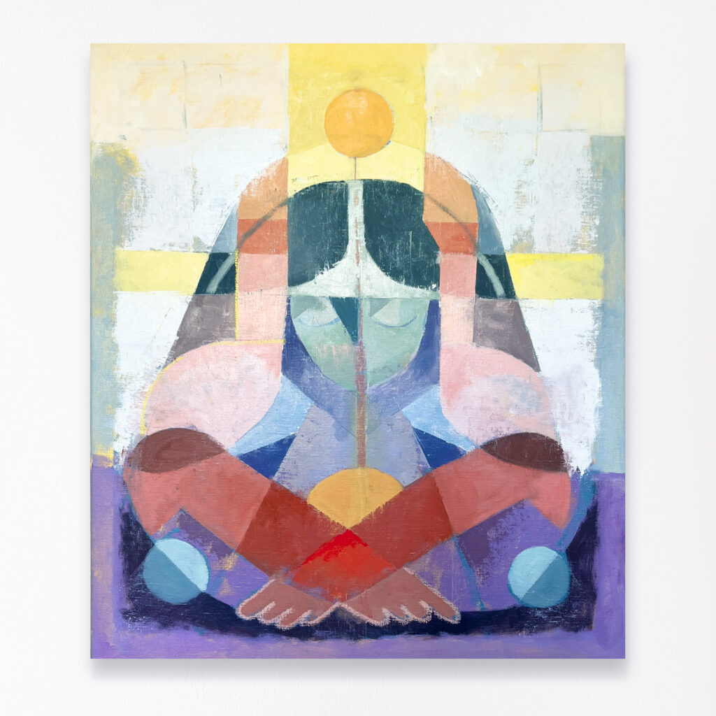 Oil painting entitled Slow Down by Jody Ghani Nordby