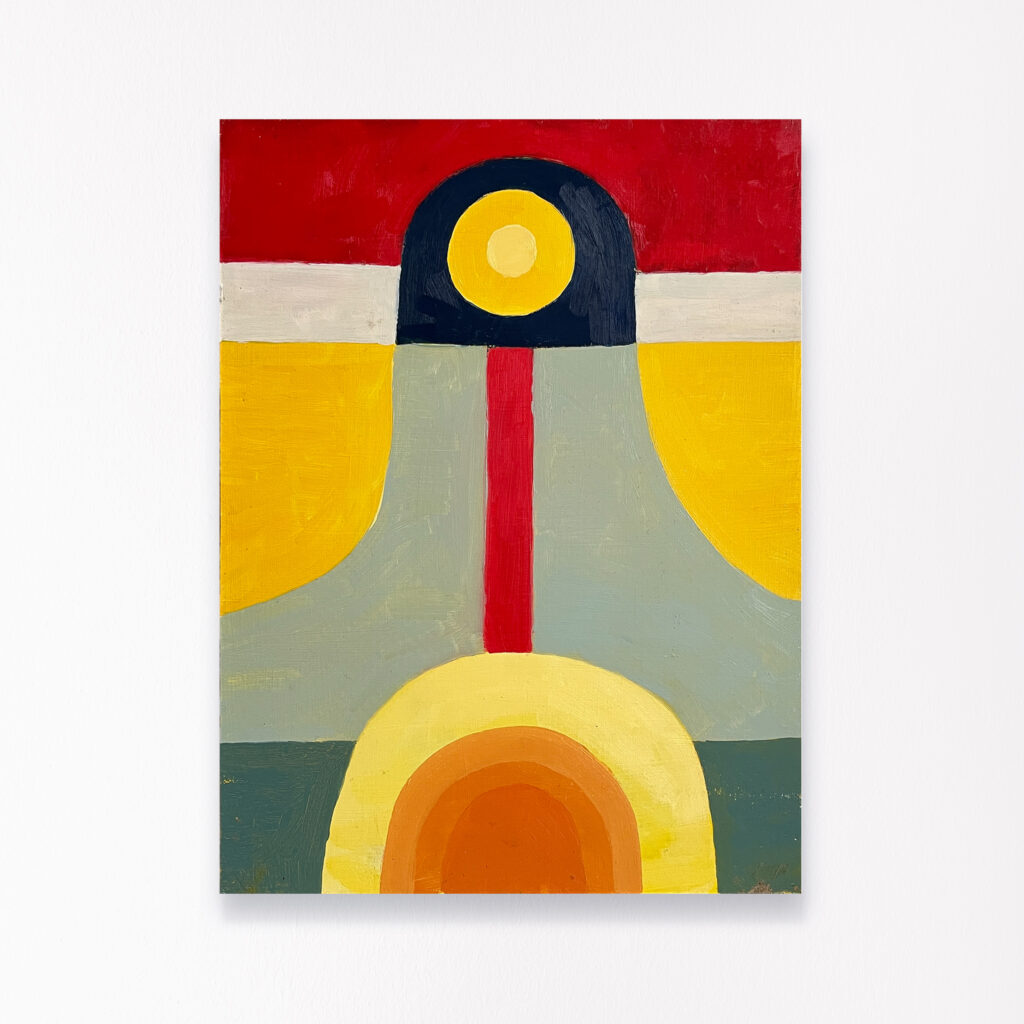 Oil painting entitled This is Where by Jody Ghani Nordby