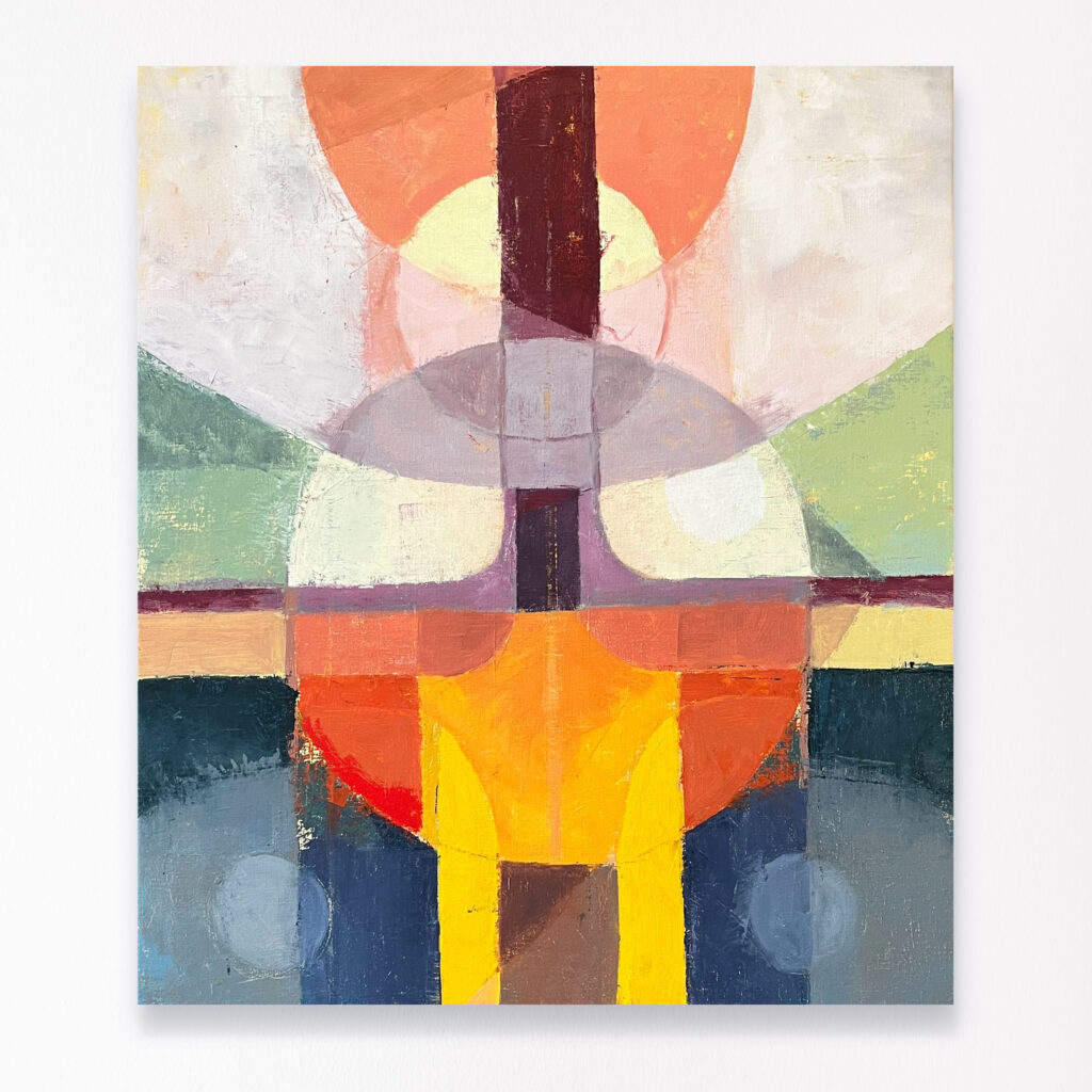 Oil painting entitled Why Don't We by Jody Ghani Nordby